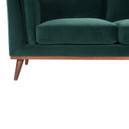 Mickey Sofa – Emerald | 2 Seater