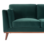 Mickey Sofa – Emerald | 2 Seater