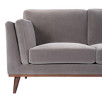 Mickey Sofa – Stone Grey | 2 Seater