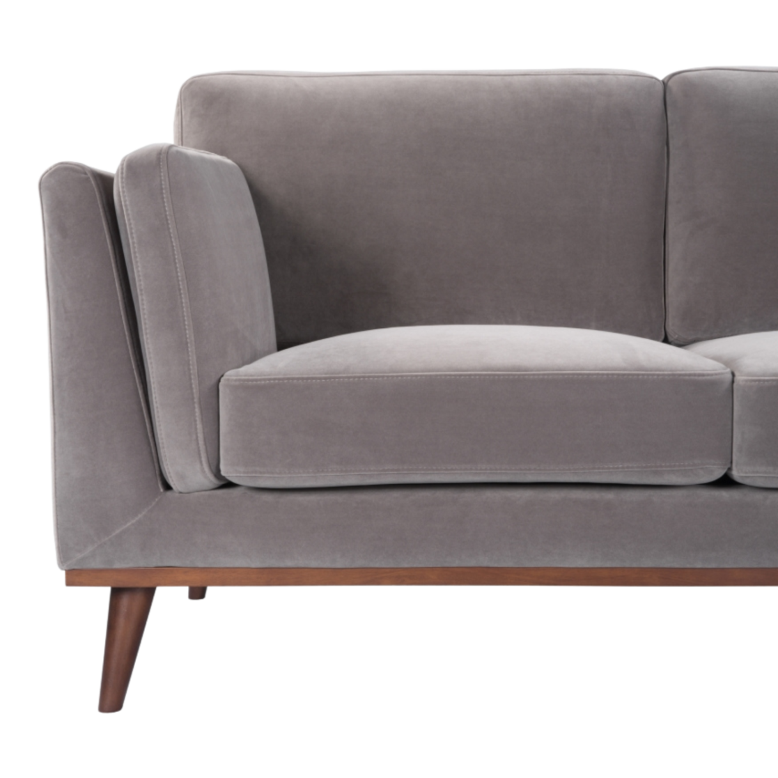 Mickey Sofa – Stone Grey | 2 Seater
