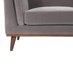 Mickey Sofa – Stone Grey | 2 Seater
