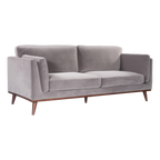 Mickey Sofa – Stone Grey | 3 Seater