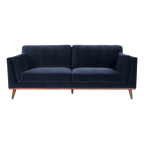 Mickey Sofa – Midnight Blue | 3 Seater