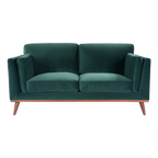 Mickey Sofa – Emerald | 2 Seater
