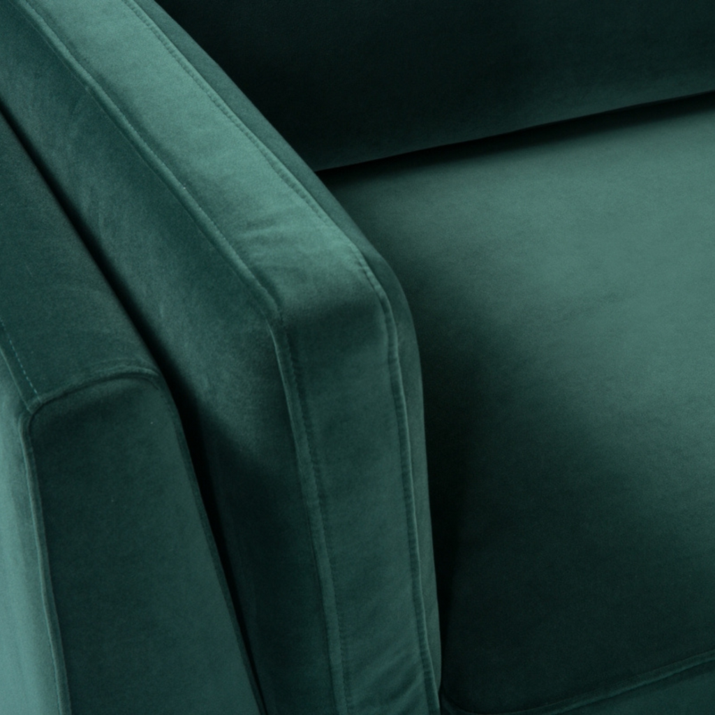 Mickey Sofa – Emerald | 3 Seater