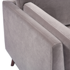 Mickey Sofa – Stone Grey | 2 Seater