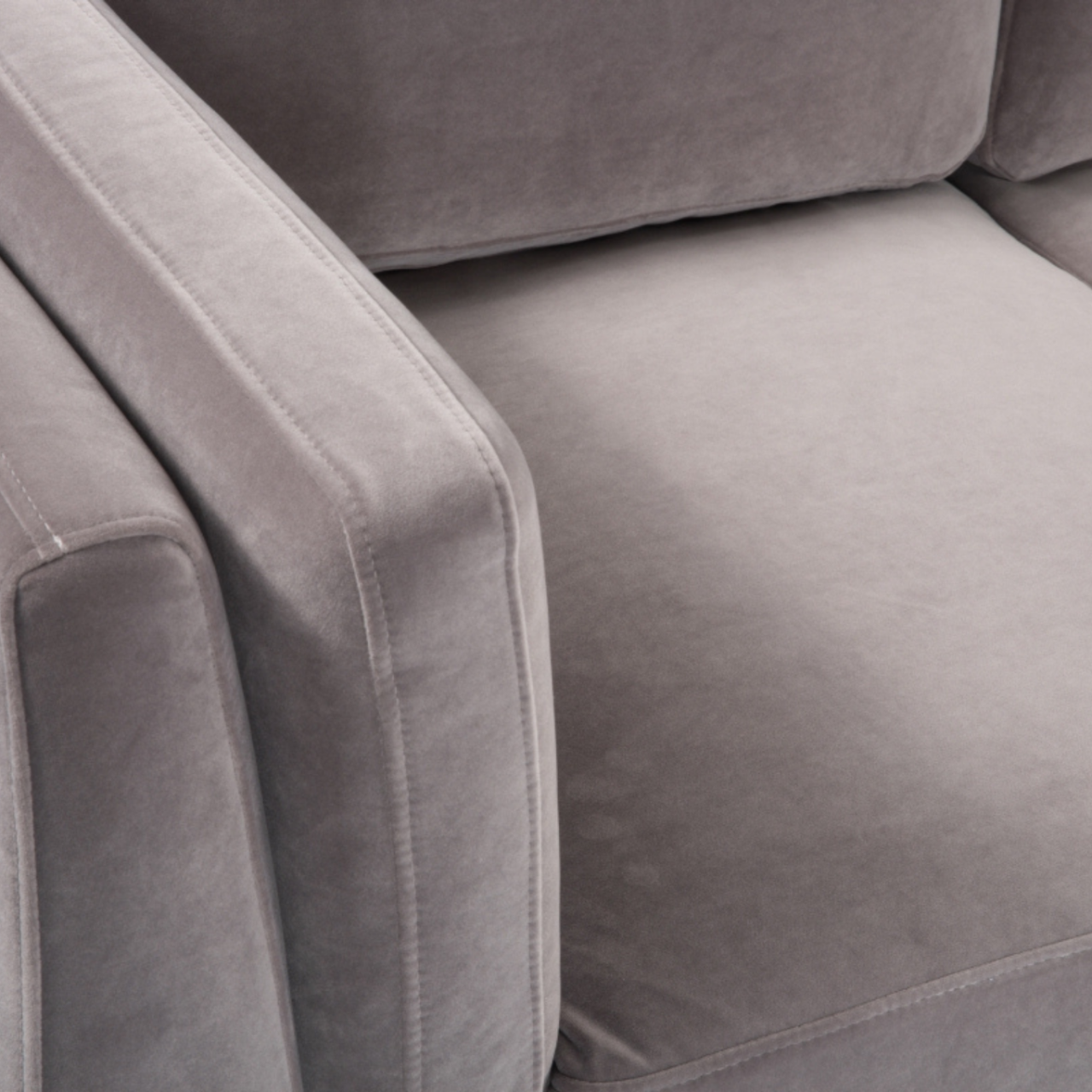 Mickey Sofa – Stone Grey | 2 Seater