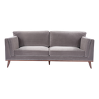 Mickey Sofa – Stone Grey | 3 Seater