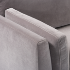 Mickey Sofa – Stone Grey | 3 Seater