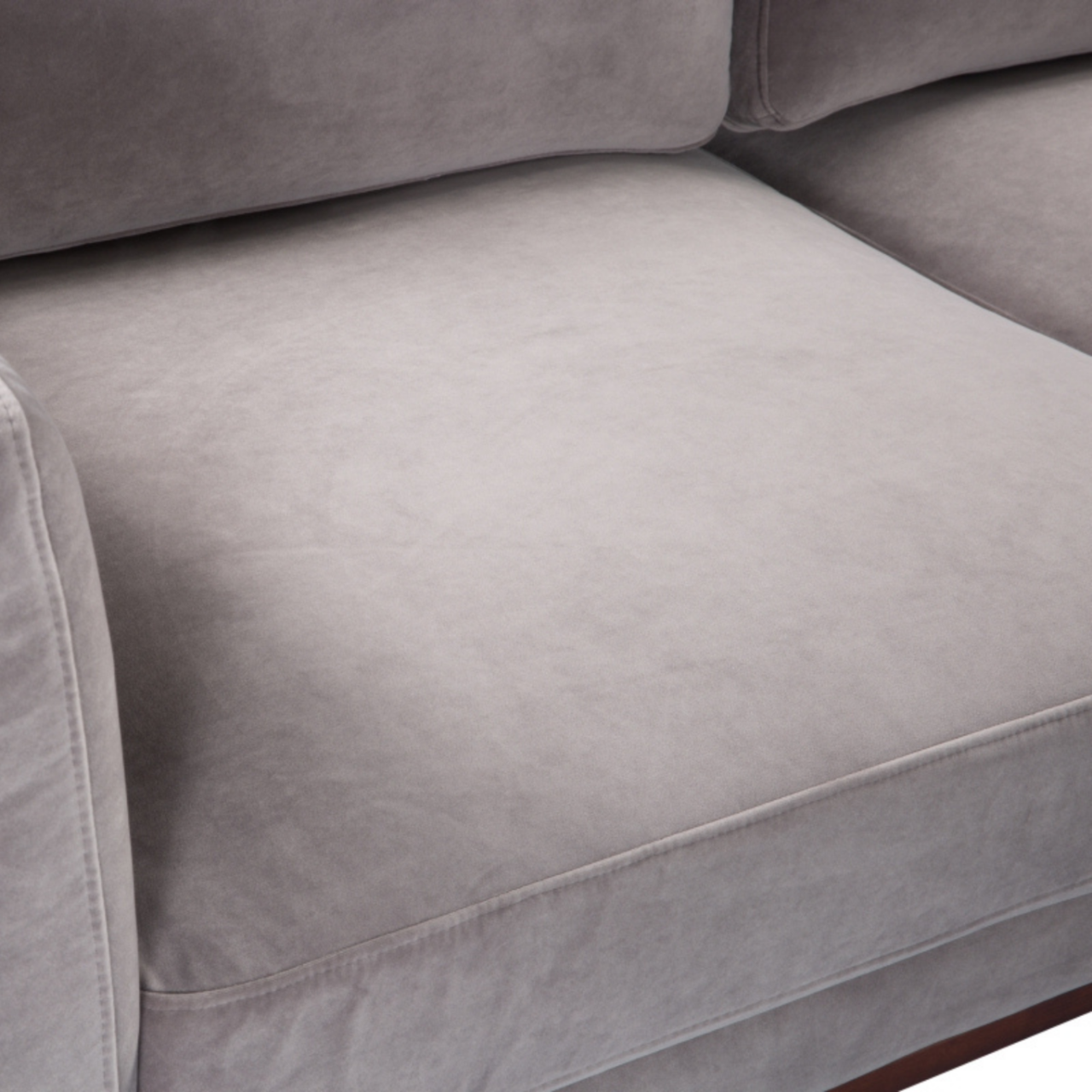 Mickey Sofa – Stone Grey | 3 Seater