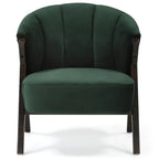 Nico Accent Chair – Velvet | Dark Green