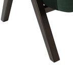 Nico Accent Chair – Velvet | Dark Green