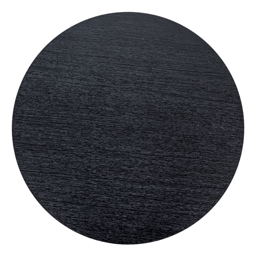 Nova Side Table – Black | Round