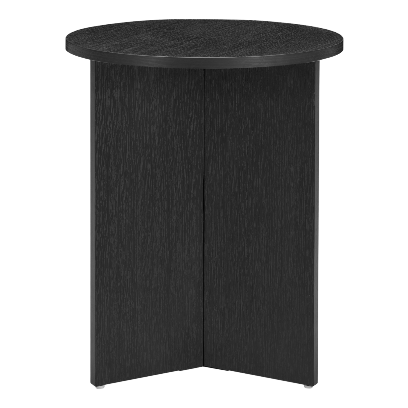 Nova Side Table – Black | Round
