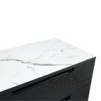 Orchid Chest – Wenge & Marbel | 3 Drawer