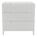 Orchid 3 Drawer Chest – White | 3 Drawer