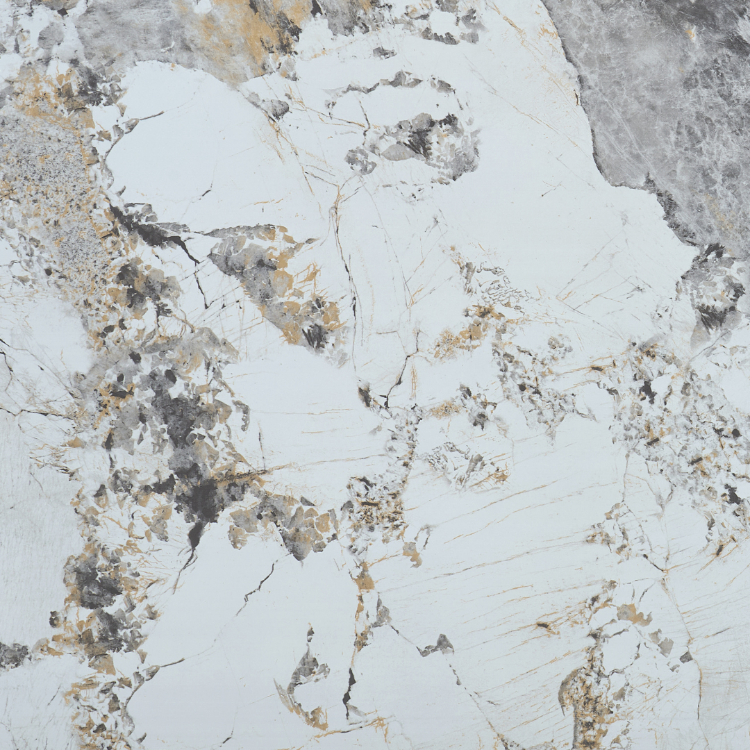 Arco Side Table – White Marble | Round
