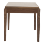 Peony Lamp Table – Walnut | Square