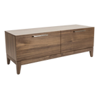 Peony TV Unit – Walnut | 2 Drawer
