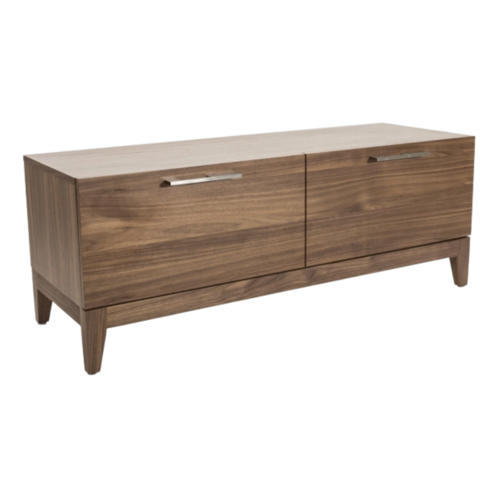 Peony TV Unit – Walnut | 2 Drawer