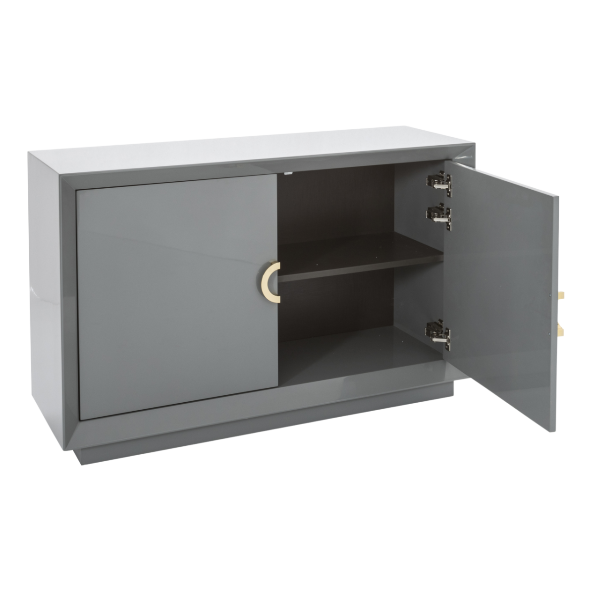 Quartz Sideboard – Smoked Grey | 2 Door