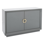 Quartz Sideboard – Smoked Grey | 2 Door
