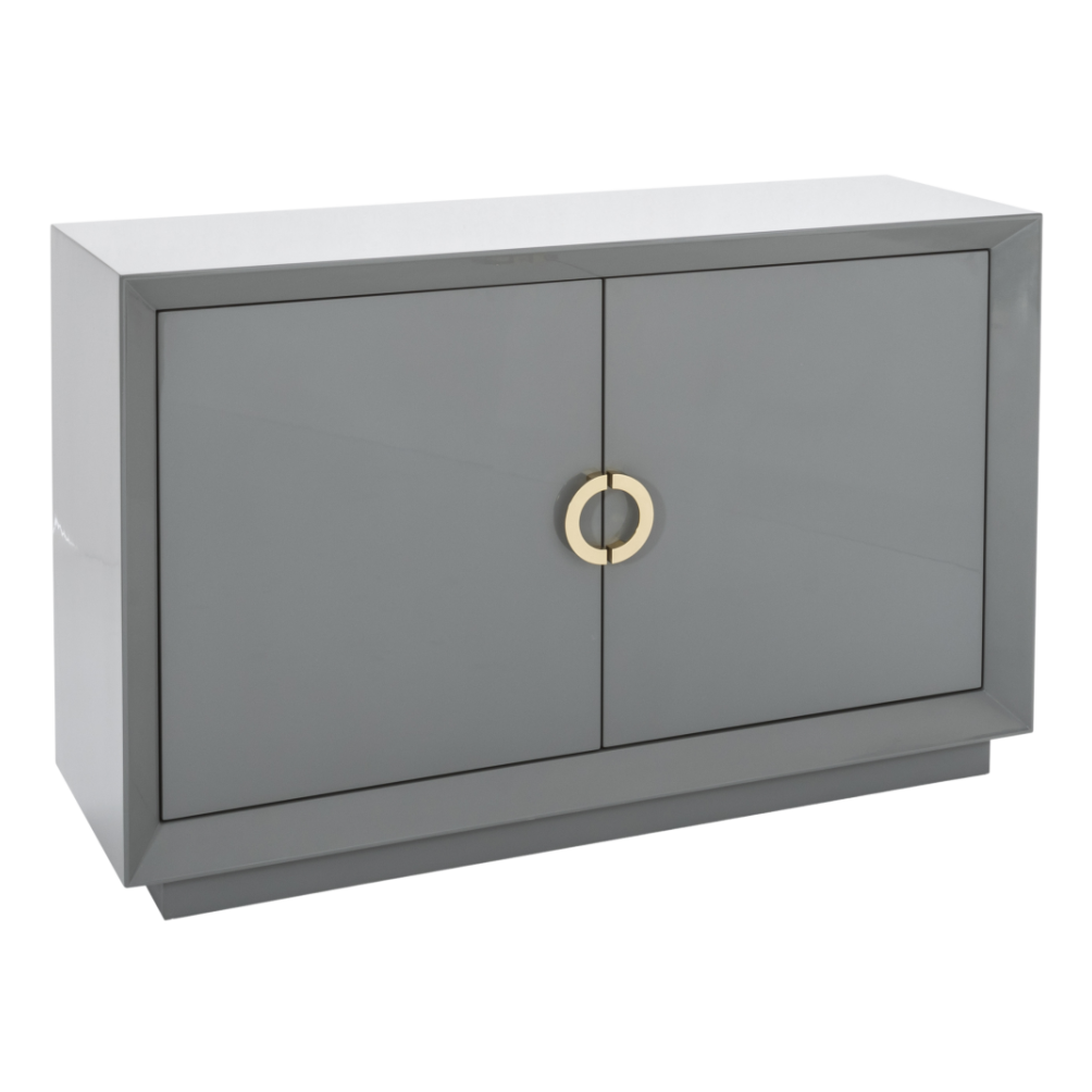 Quartz Sideboard – Smoked Grey | 2 Door