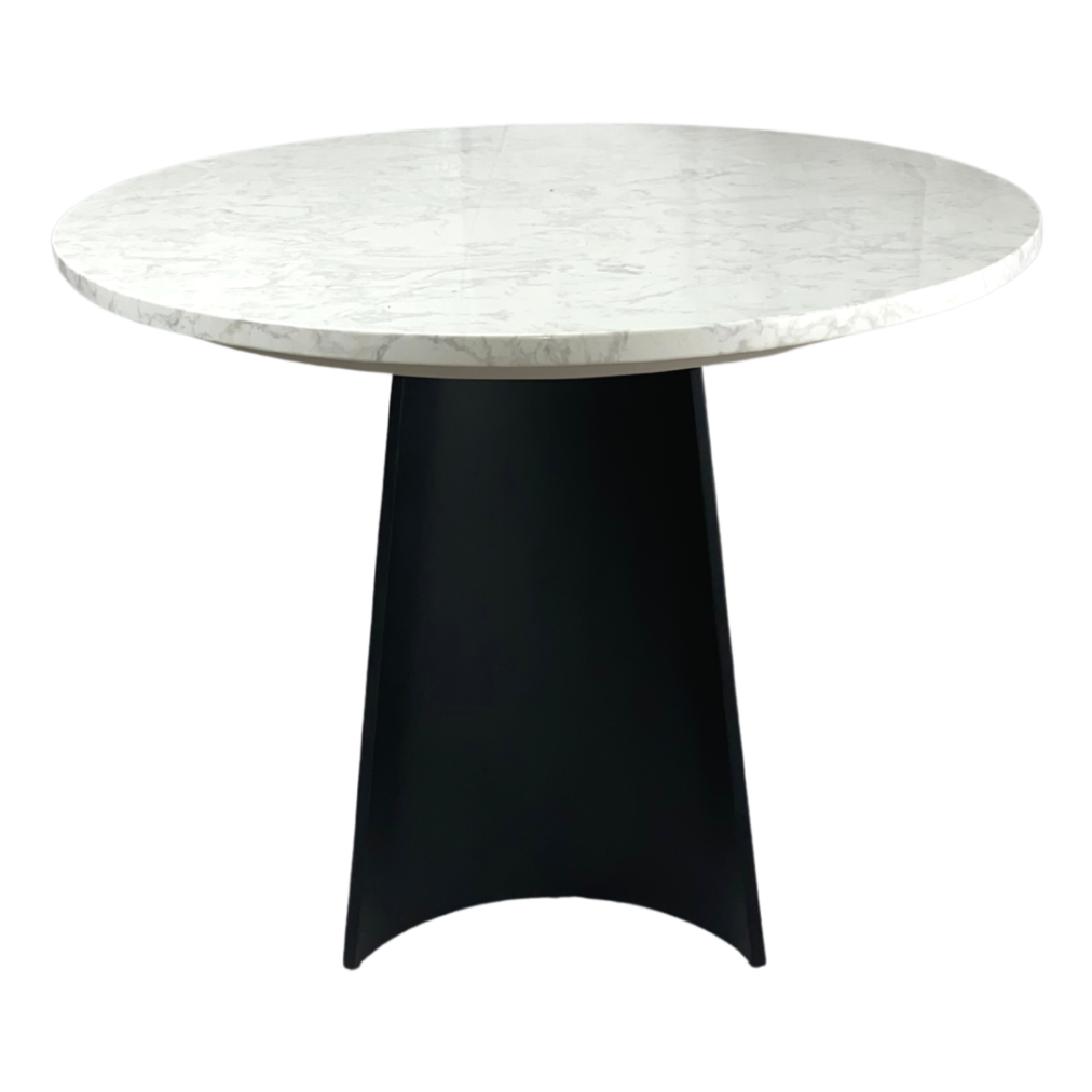 Rosemary Dining Table – White Marble | 6 Seater
