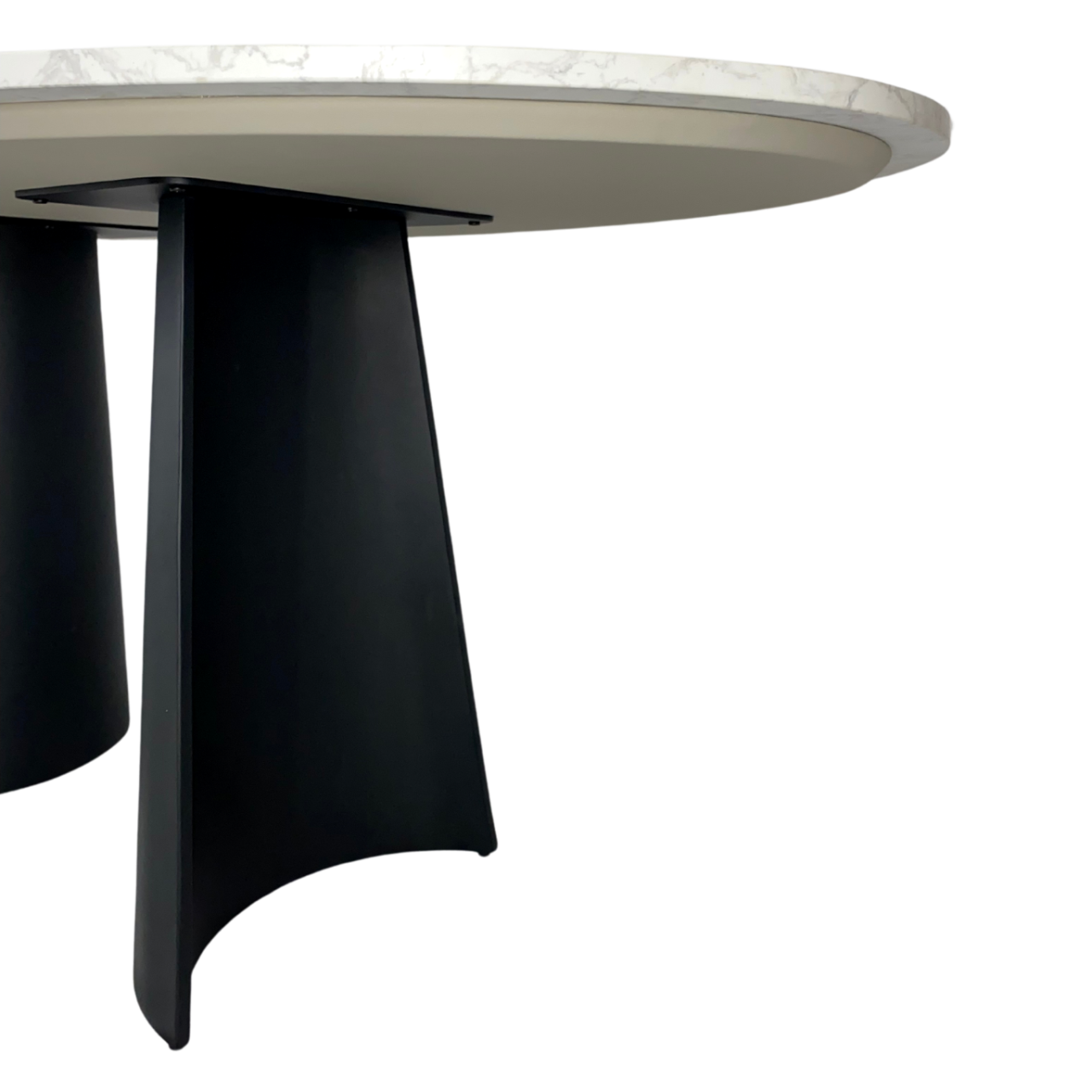 Rosemary Dining Table – White Marble | 6 Seater