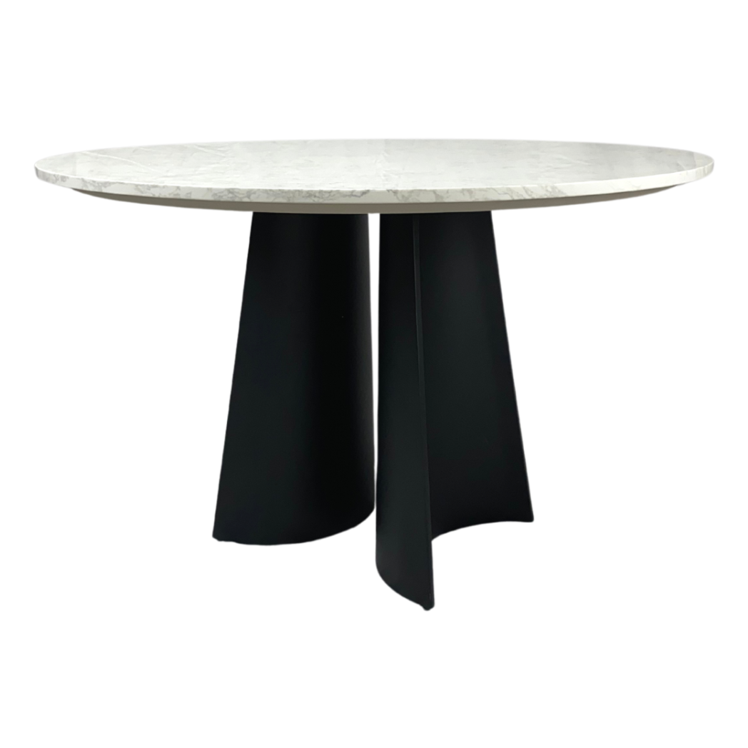 Rosemary Dining Table – White Marble | 4 Seater