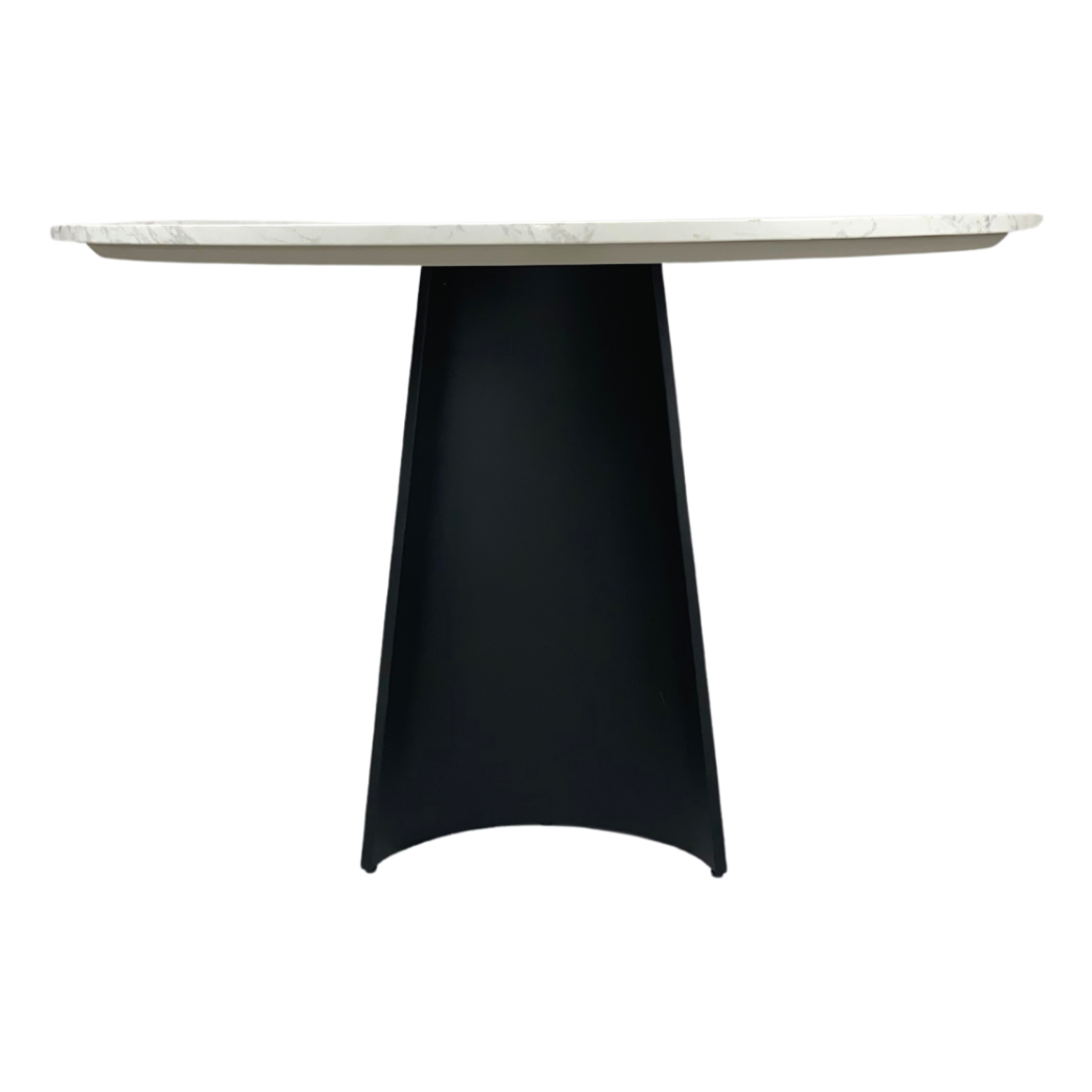 Rosemary Dining Table – White Marble | 4 Seater