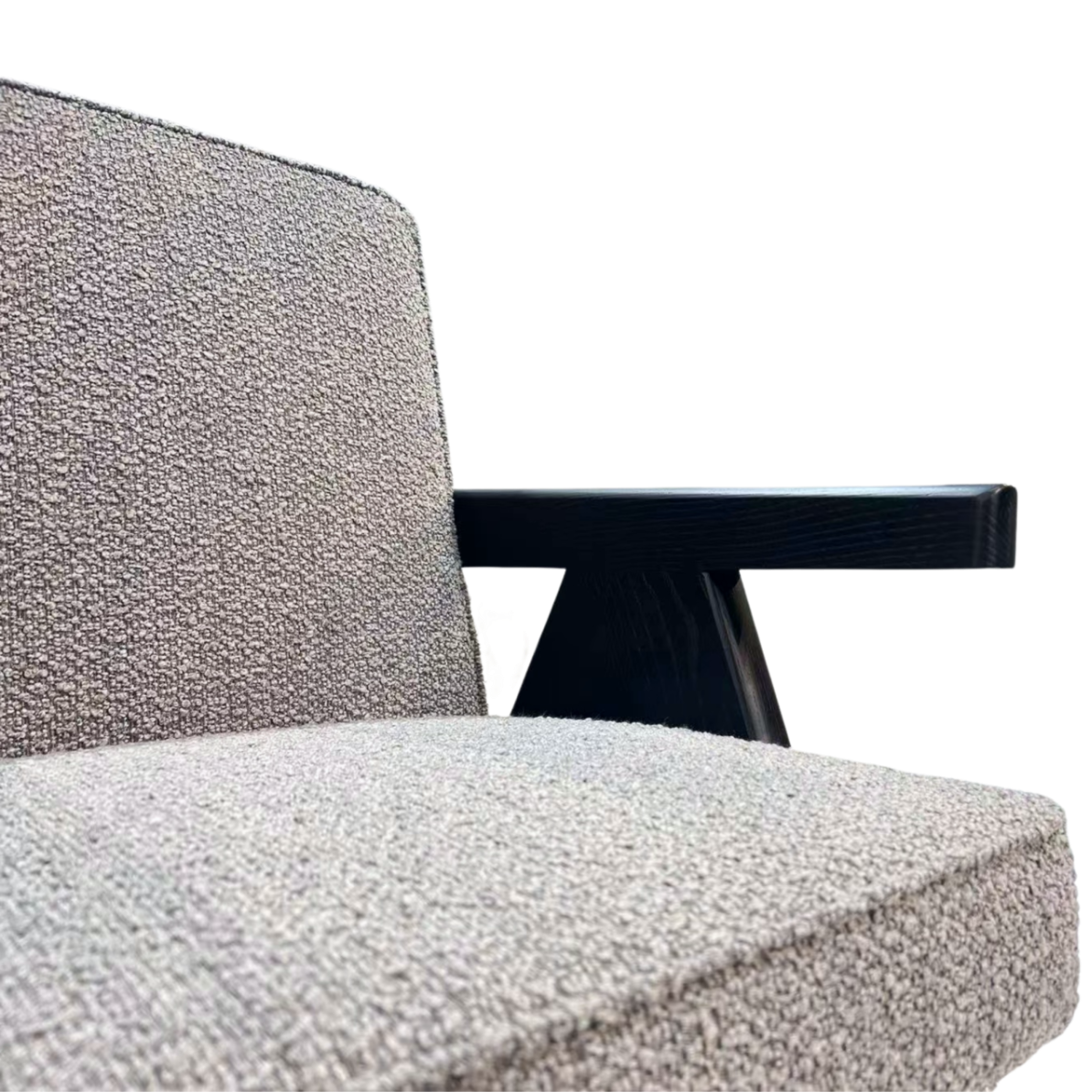 Ross Armchair – Cologne Dove | Boucle