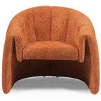 Taylor Accent Chair – Textured | Orange