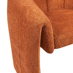 Taylor Accent Chair – Textured | Orange