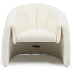 Taylor Accent Chair – Textured | White