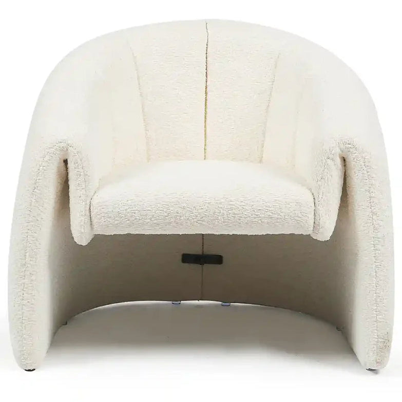 Taylor Accent Chair – Textured | White