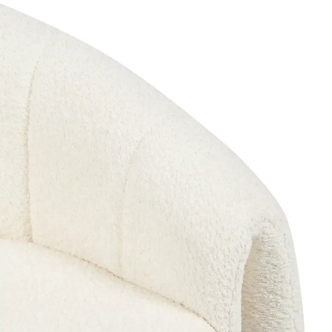 Taylor Accent Chair – Textured | White