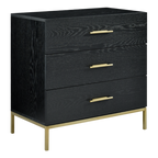 Tulip Chest – Wenge | 3 Drawer