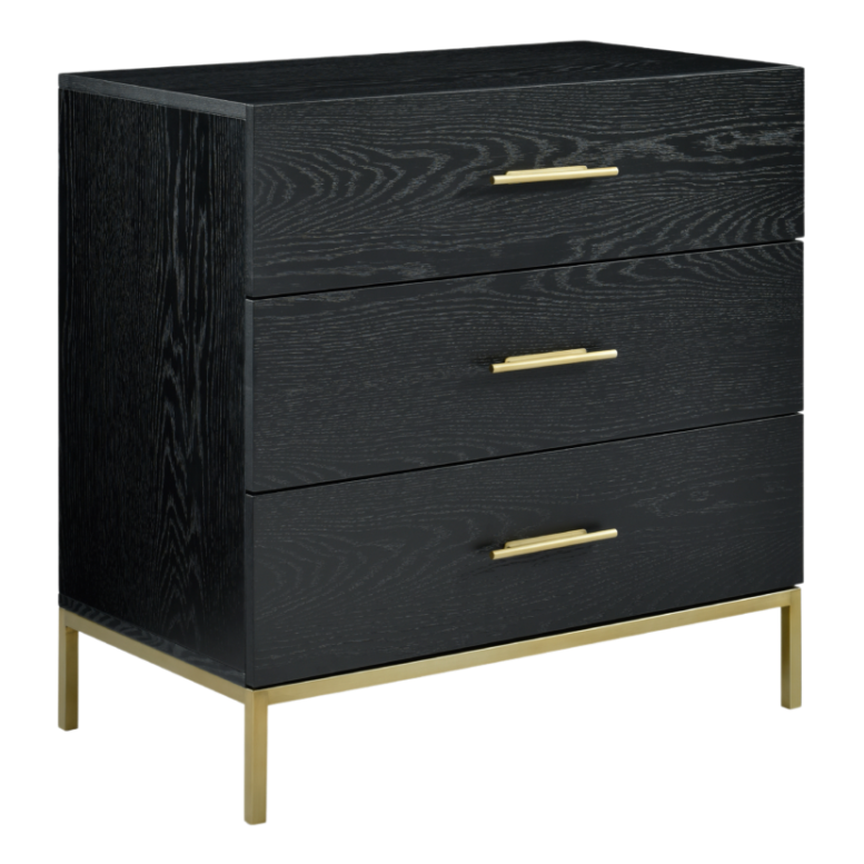 Tulip Chest – Wenge | 3 Drawer