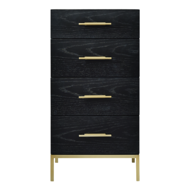 Tulip Tall Boy – Wenge | 4 Drawer