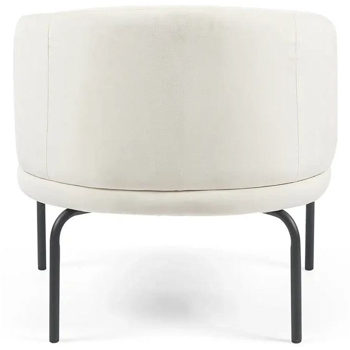 Vivien Accent Chair – Velvet | Beige