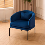 Vivien Accent Chair – Velvet | Navy