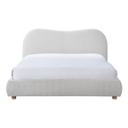 Wave Bedframe – Soft Weave | Natural