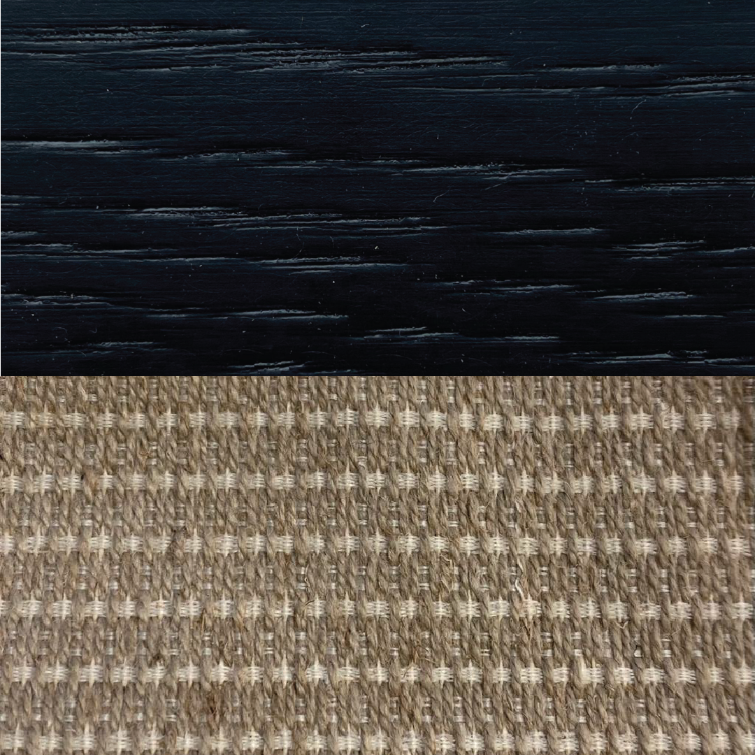 Orchid Stool – Wenge | Beige Fabric