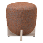 Whisper Stool – Burnt Orange | Boucle