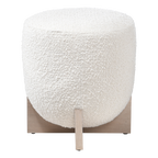 Whisper Stool – Ivory | Boucle