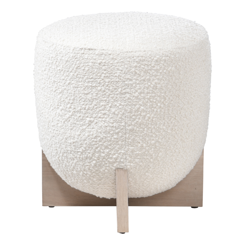 Whisper Stool – Ivory | Boucle