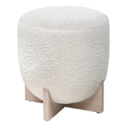 Whisper Stool – Ivory | Boucle