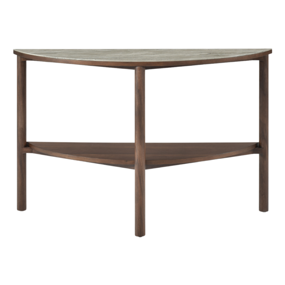 Willow Console Table – Timber Tobacco | Curved