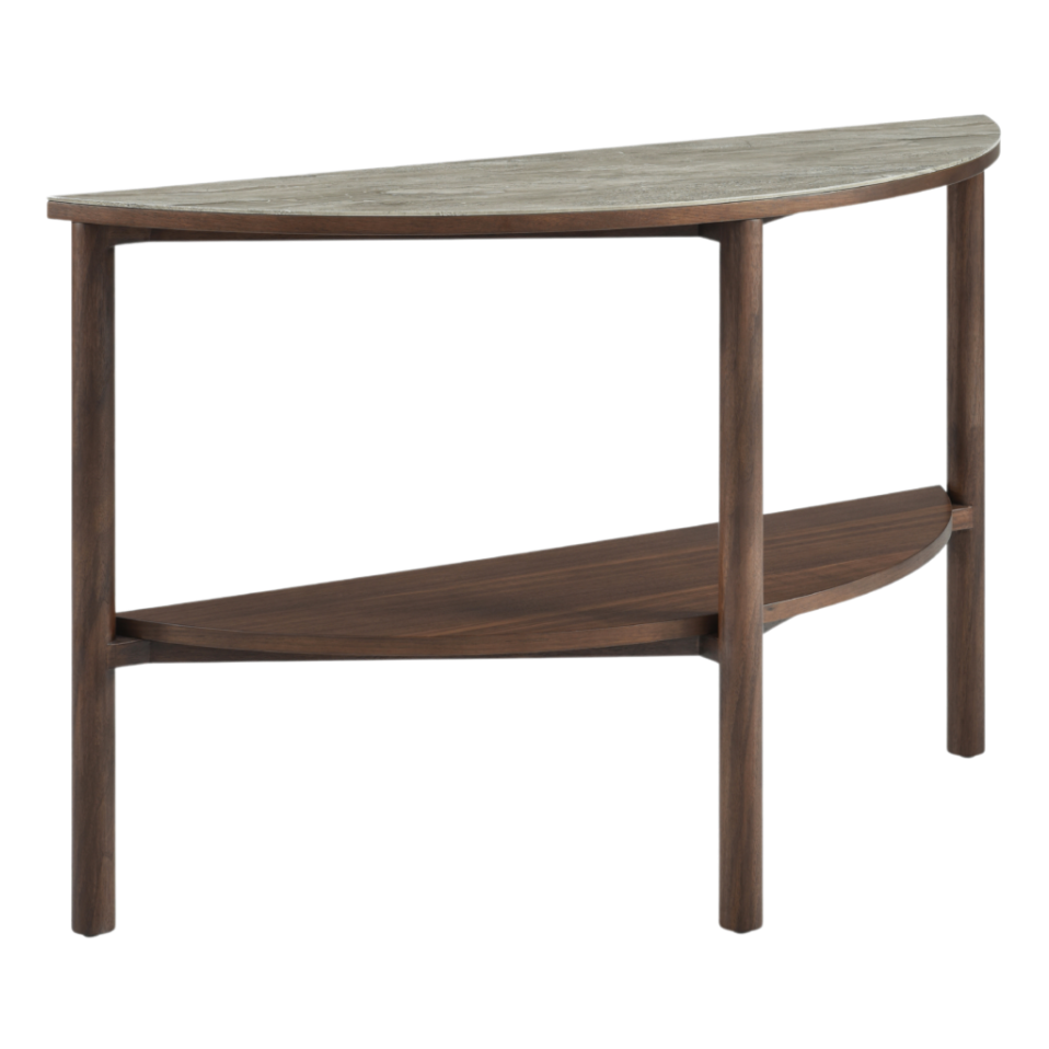 Willow Console Table – Timber Tobacco | Curved
